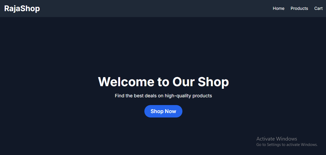 Ecommerce Website